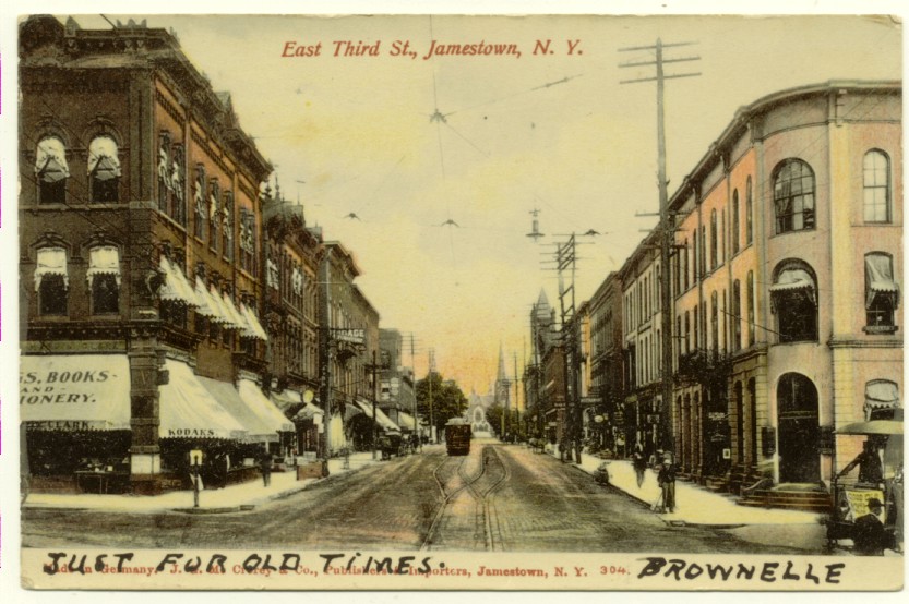 PostcardEast3rdStJamestownNY1906