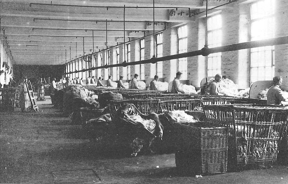 Woolsorters at Saltaire mills